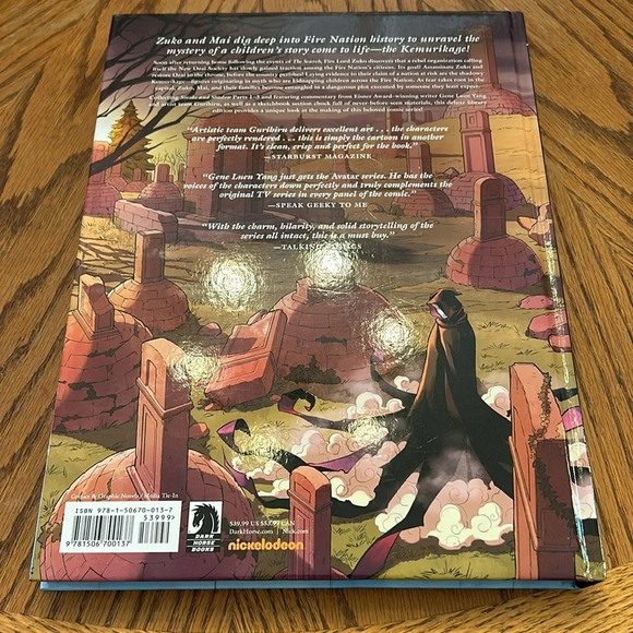 Nickelodeon Avatar The Last Airbender. Smoke and Shadow. Hardcover. 2016 - Picture 2 of 5